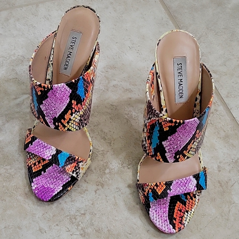 Steve Madden Python Sandal - Picture 2 of 7
